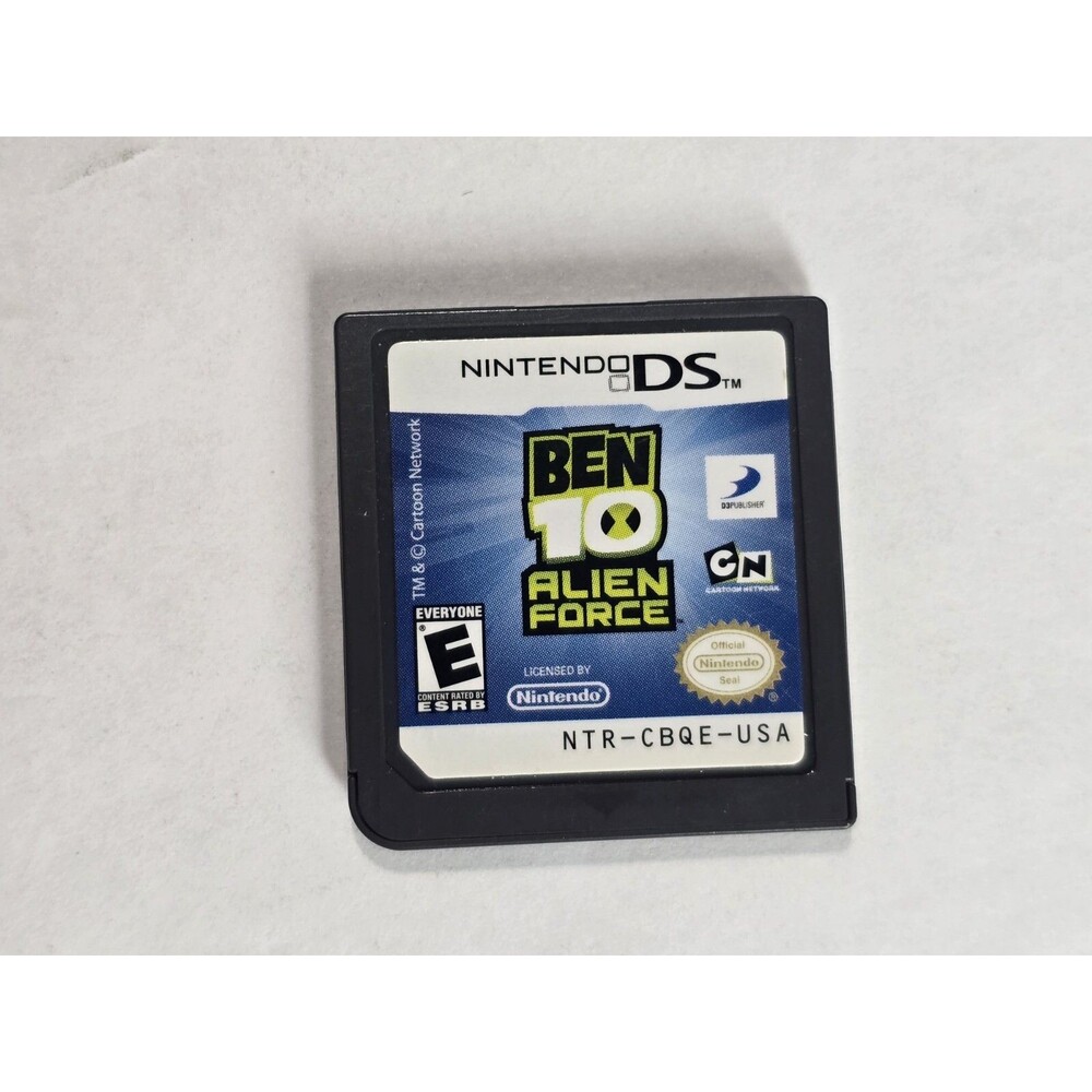 Ben 10 Alien Force For Nintendo DS DSi 3DS 2DS Game Only 4E